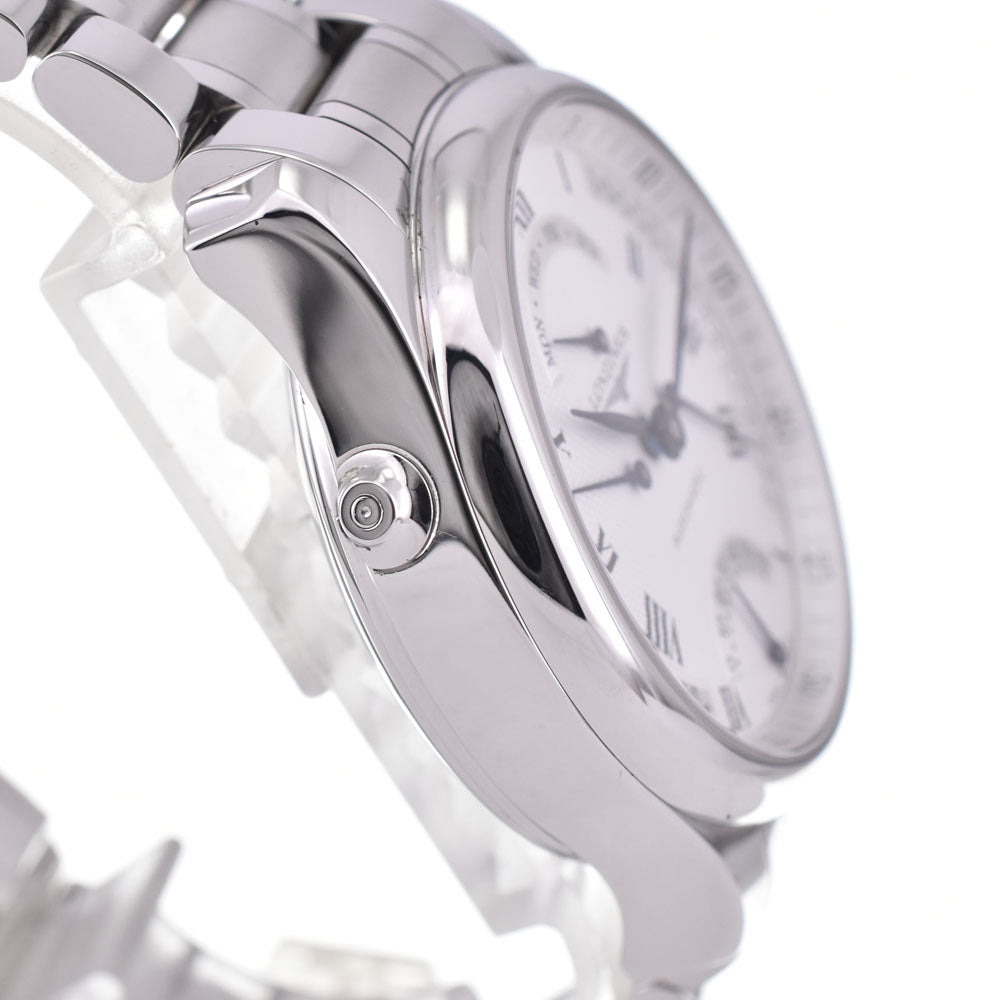 with paper LONGINES Master Collection Retrograde L2.715.4 Silver Dial Automatic Men's
 Watch Q#143438