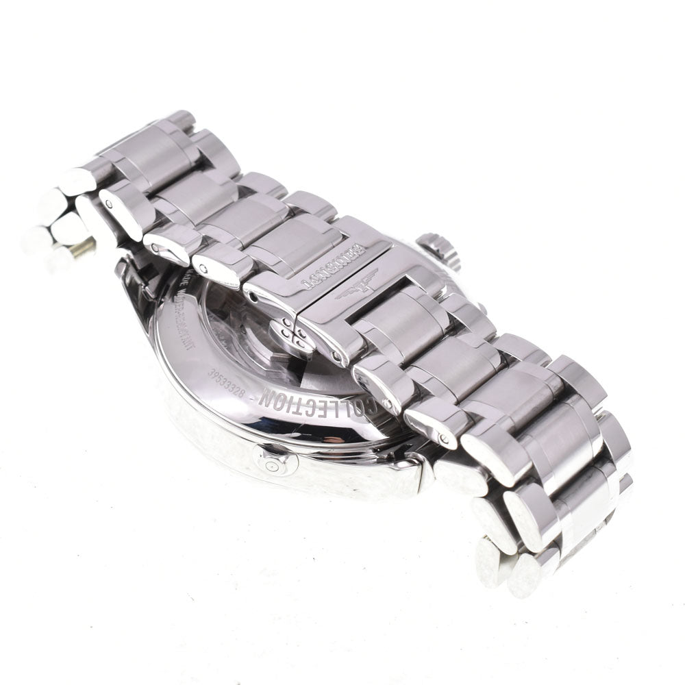 with paper LONGINES Master Collection Retrograde L2.715.4 Silver Dial Automatic Men's
 Watch Q#143438