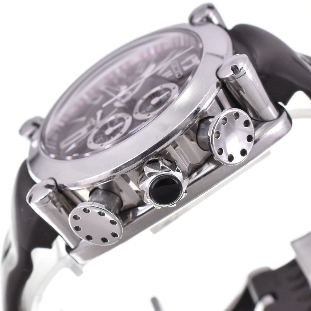 with paper SEIKO Galante SBLA027/5R86-0AA0 Chronograph Date Bordeaux Dial Spring drive Men's
 Watch Q#143442