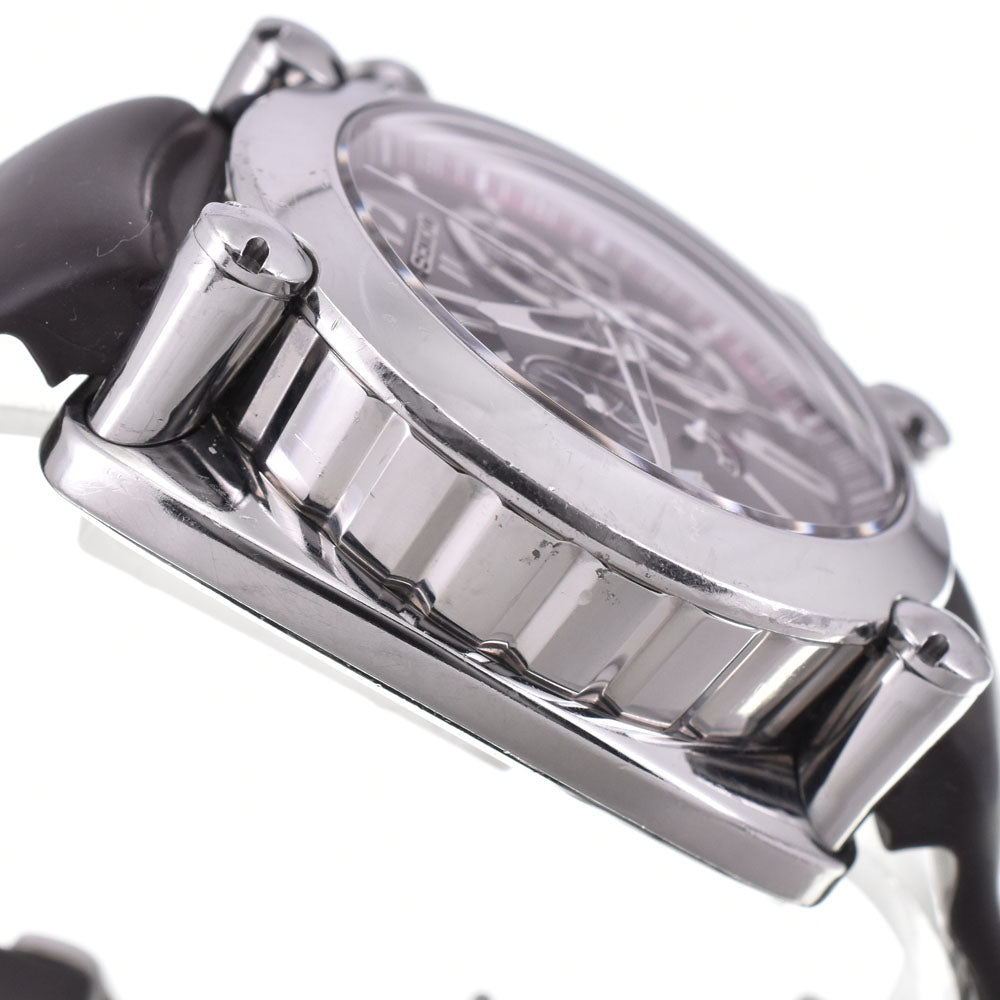 with paper SEIKO Galante SBLA027/5R86-0AA0 Chronograph Date Bordeaux Dial Spring drive Men's
 Watch Q#143442