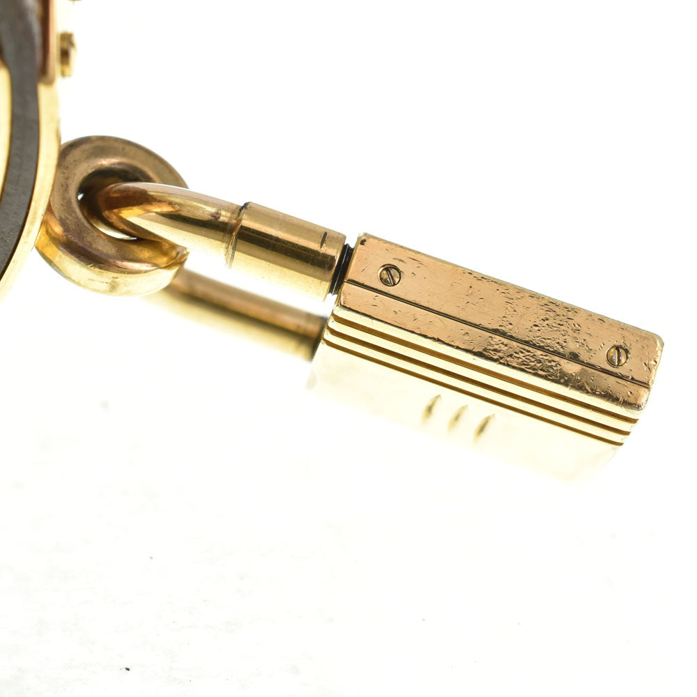 HERMES Kelly watch Gold Plated / Leather gold Dial Quartz Ladies
 Watch R#143446