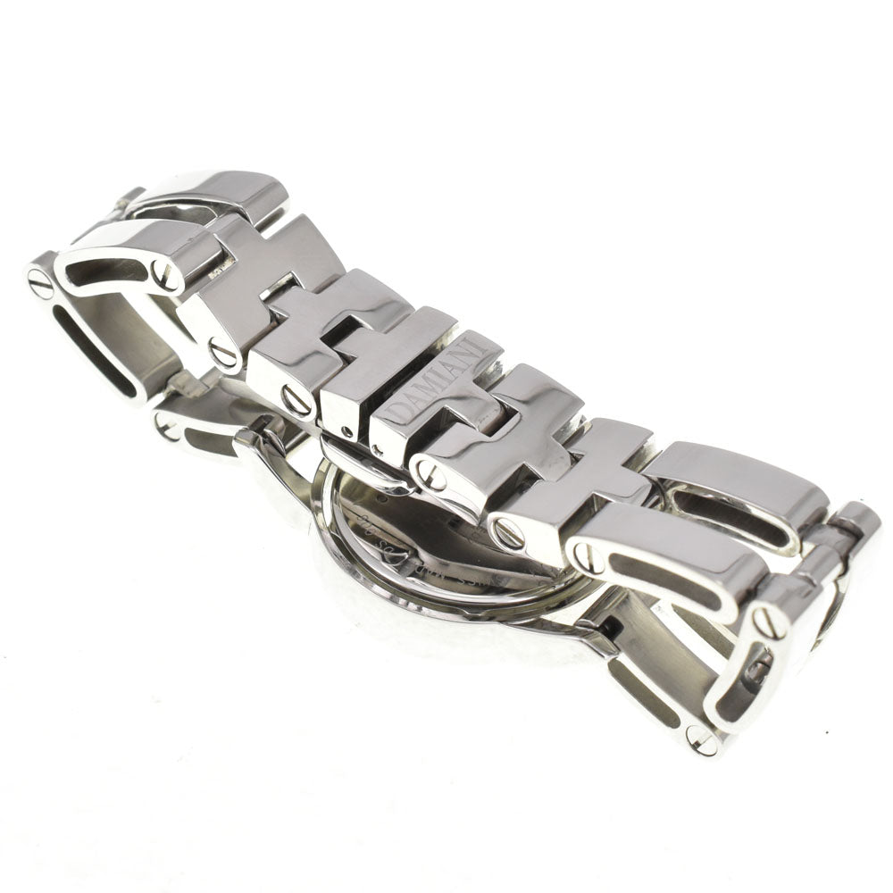 Damiani D-side DS006 5P diamond bezel black Dial Quartz Ladies
 Watch R#143450