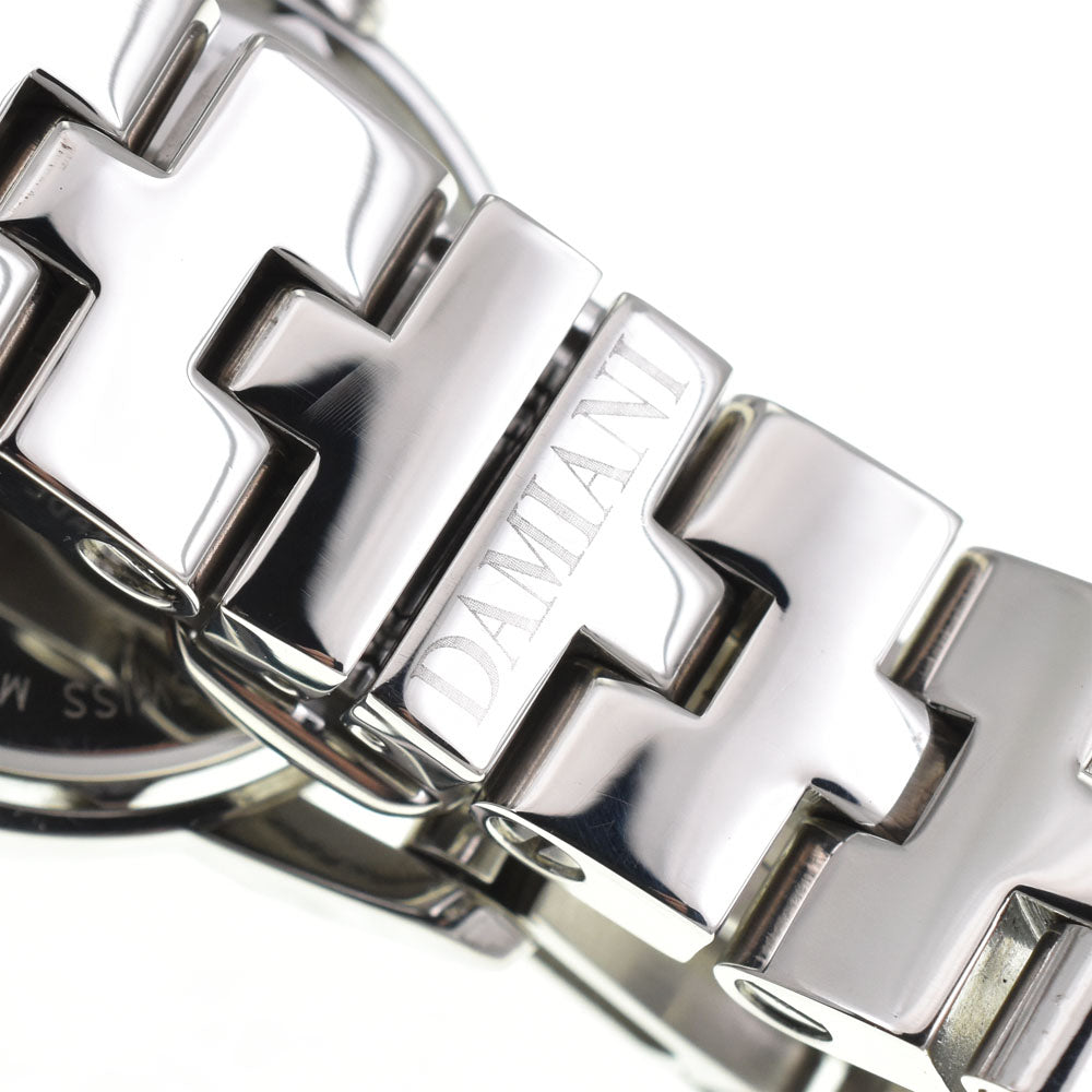 Damiani D-side DS006 5P diamond bezel black Dial Quartz Ladies
 Watch R#143450