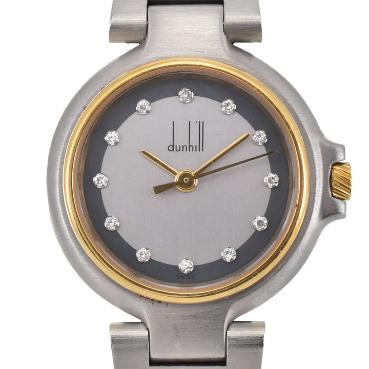 Dunhill Millennium 12P diamond butterfly buckle Silver Dial Quartz Ladies
 Watch R#143452