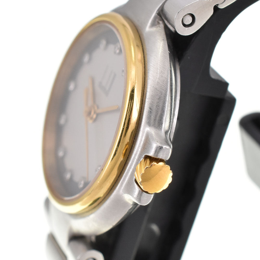 Dunhill Millennium 12P diamond butterfly buckle Silver Dial Quartz Ladies
 Watch R#143452