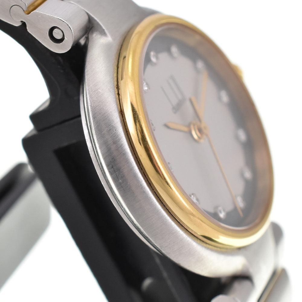 Dunhill Millennium 12P diamond butterfly buckle Silver Dial Quartz Ladies
 Watch R#143452