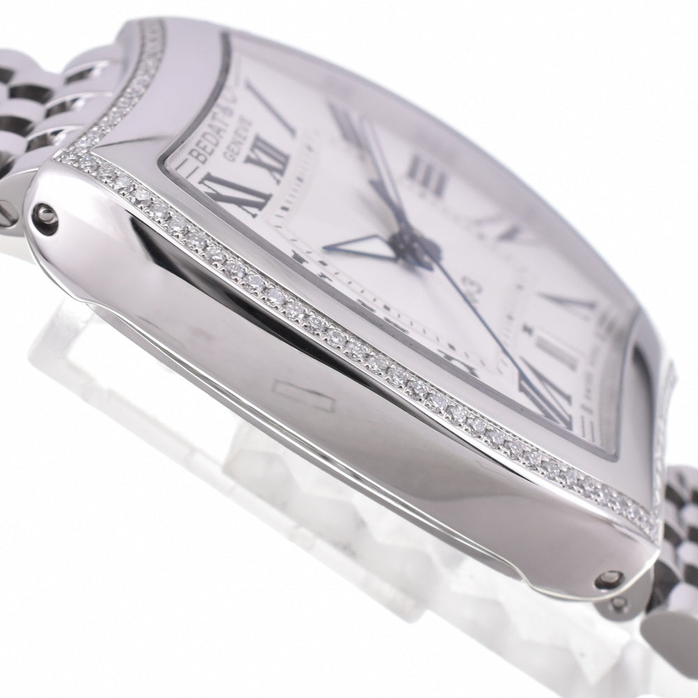 with paper BEDAT&Co No.3 B315.021.100.B date diamond bezel Silver Dial Automatic Men's
 Watch P#143454