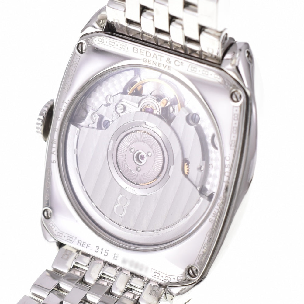 with paper BEDAT&Co No.3 B315.021.100.B date diamond bezel Silver Dial Automatic Men's
 Watch P#143454
