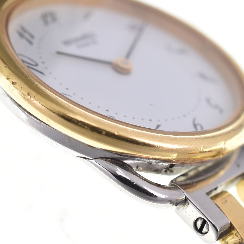 HERMES Arceau Date white Dial Quartz Ladies
 Watch P#143455