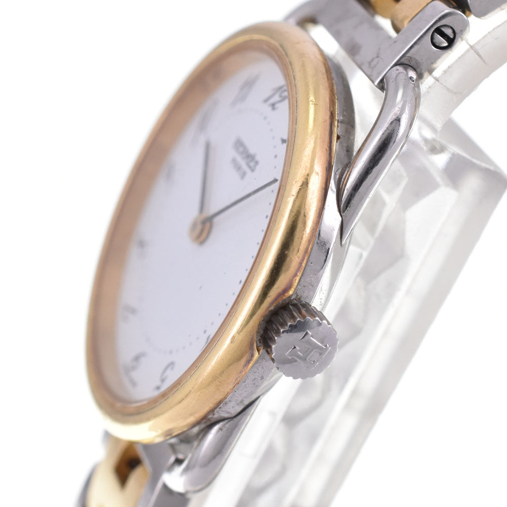 HERMES Arceau Date white Dial Quartz Ladies
 Watch P#143455