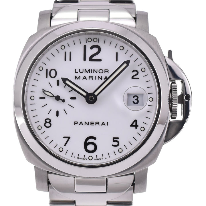 PANERAI Luminor Marina PAM00051 Small second date white Dial Automatic Men's
 Watch R#143459