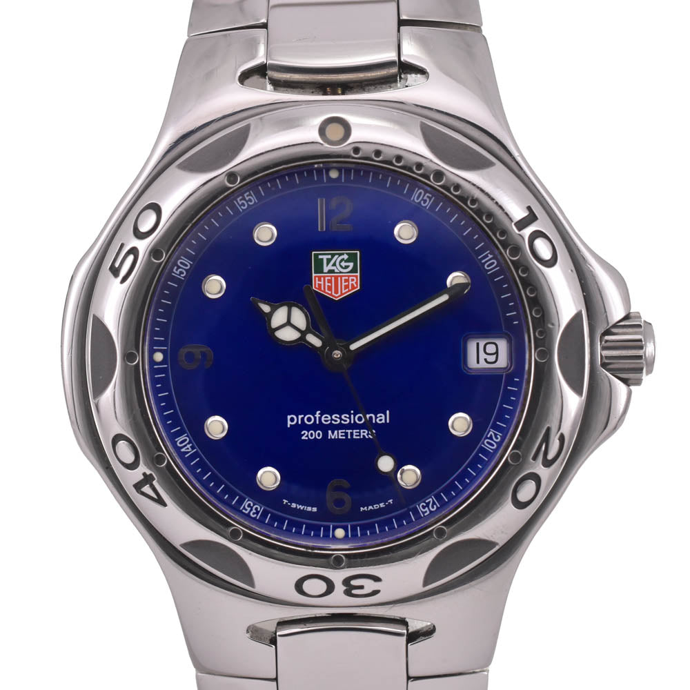 TAG HEUER Kylium WL1116 Date blue Dial Quartz Men's
 Watch J#142461