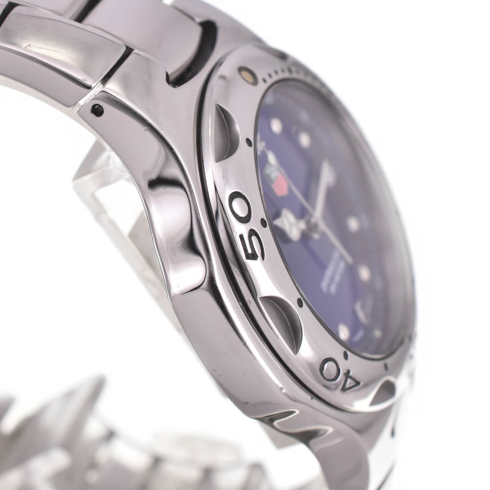 TAG HEUER Kylium WL1116 Date blue Dial Quartz Men's
 Watch J#142461
