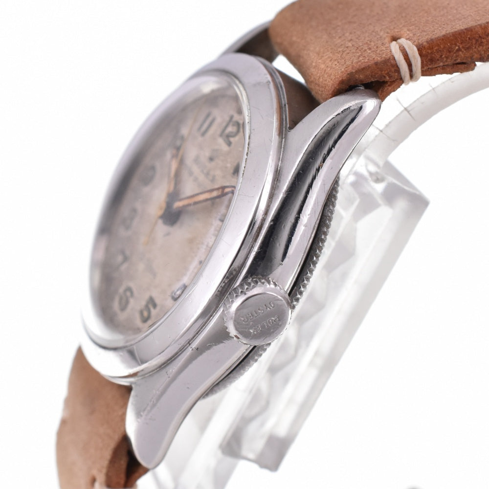 ROLEX Oyster Speed King Ref.4220 vintage Circa 1946 Cal.10.1/2 Silver Dial Hand Winding Boy's
 Watch P#143466