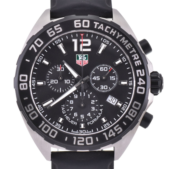 with paper TAG HEUER Formula 1 CAZ1110.FT8023 Chronograph Date black Dial Quartz Men's
 Watch O#143469