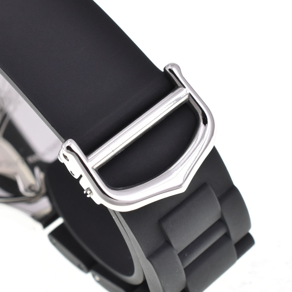 CARTIER CHRONOSCAPH21 W10125U2 Chronograph Date Black / Silver Dial Quartz Men's
 Watch Q#143470