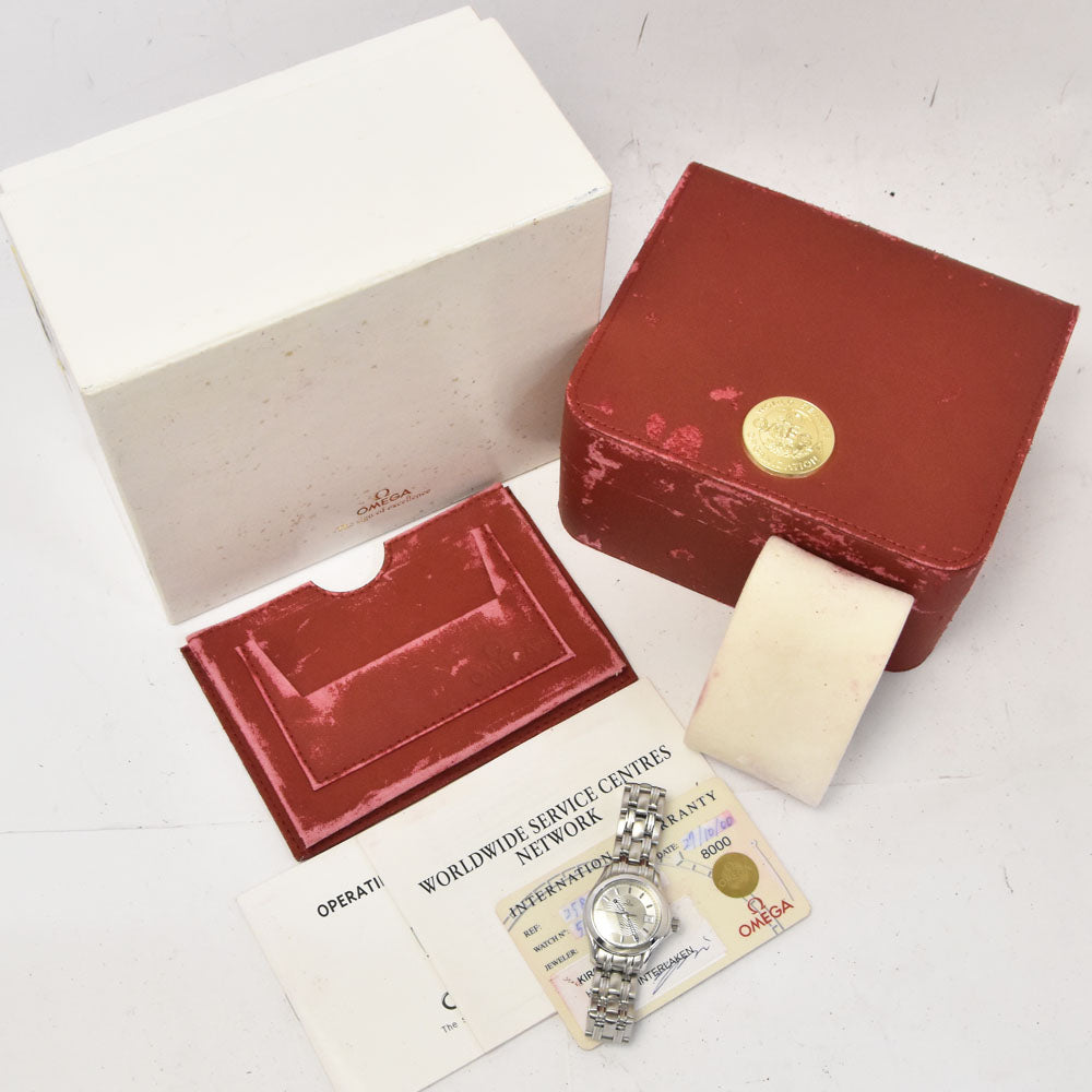 with paper OMEGA Seamaster 120M 2581.31 Date Silver Dial Quartz Ladies
 Watch P#143471