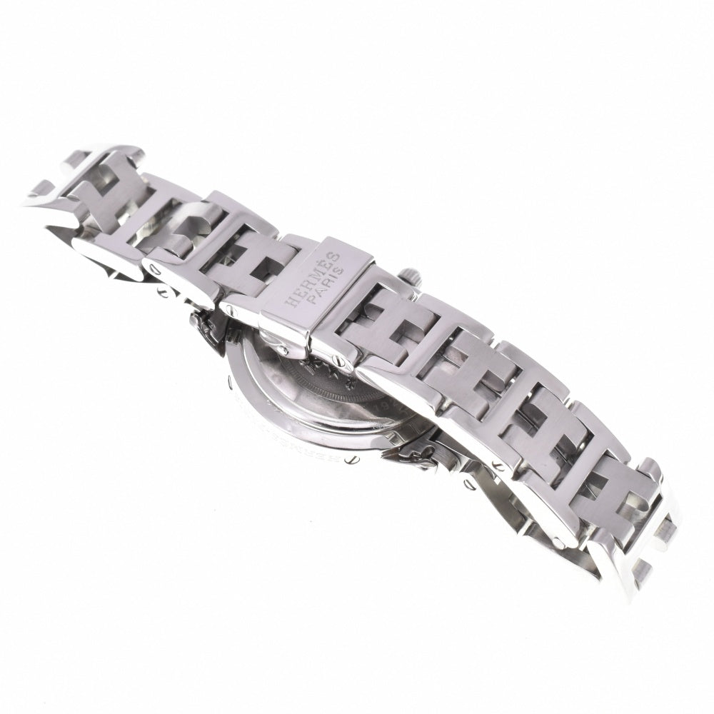 with paper HERMES Clipper CL4.210 Date D buckle Pink gold Dial Quartz Ladies
 Watch P#143472