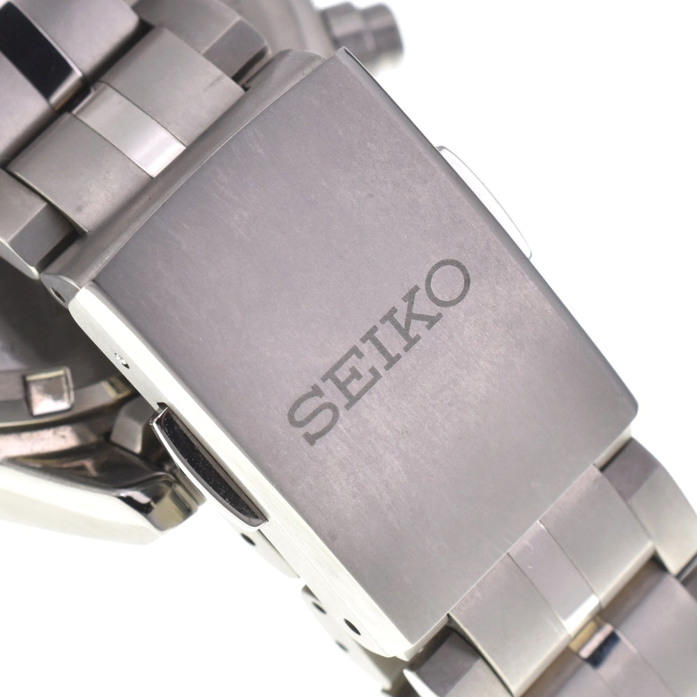 with paper SEIKO Astron SBXC003/5X53-0AB0 Titanium / ceramic black Dial GPS Solar Men's
 Watch O#143473