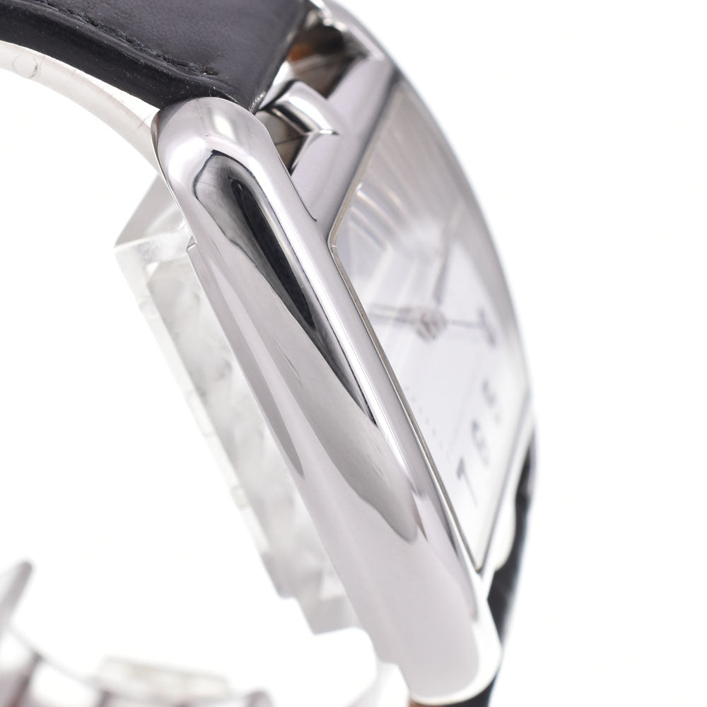 HERMES Cape Cod CT1.710 Date Stainless Steel Leather white Dial Quartz Unisex
 Watch P#143476