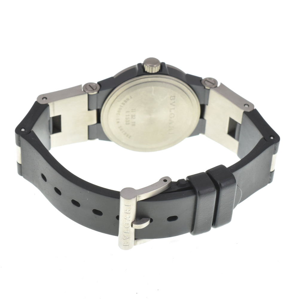 BVLGARI Diagono Titanium TI32TA Date black Dial Quartz Unisex
 Watch O#143481