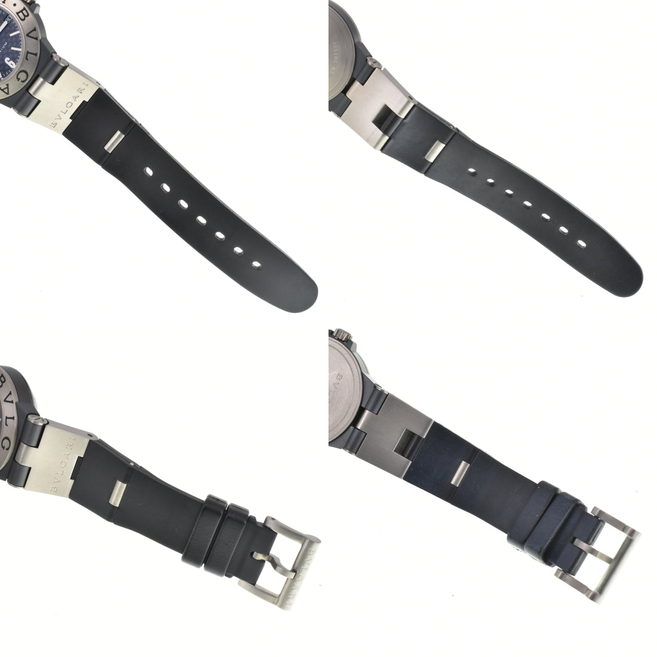 BVLGARI Diagono Titanium TI32TA Date black Dial Quartz Unisex
 Watch O#143481