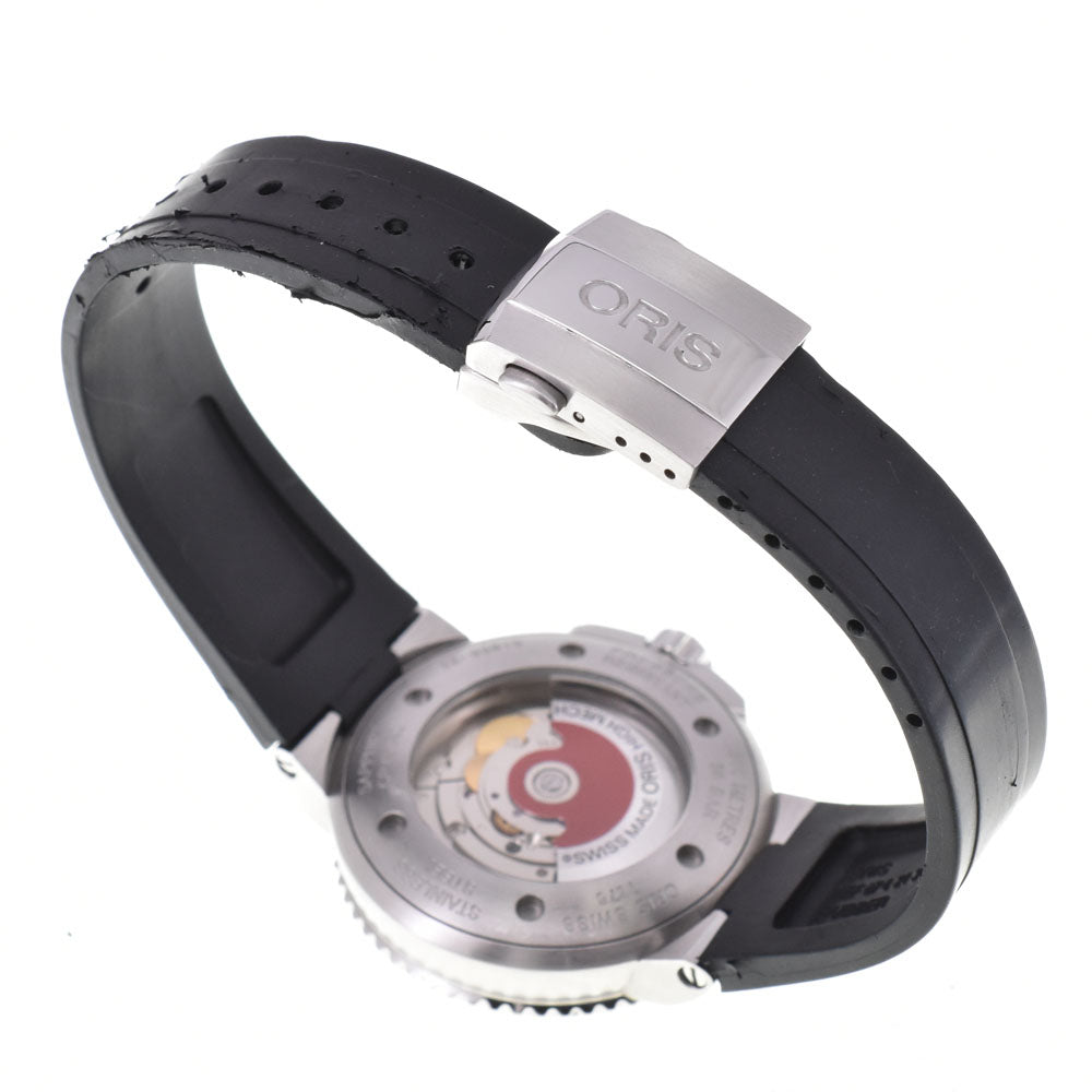 with paper ORIS Aquis Date 01 733 7676 4154-07 black Dial Automatic Men's
 Watch O#143485