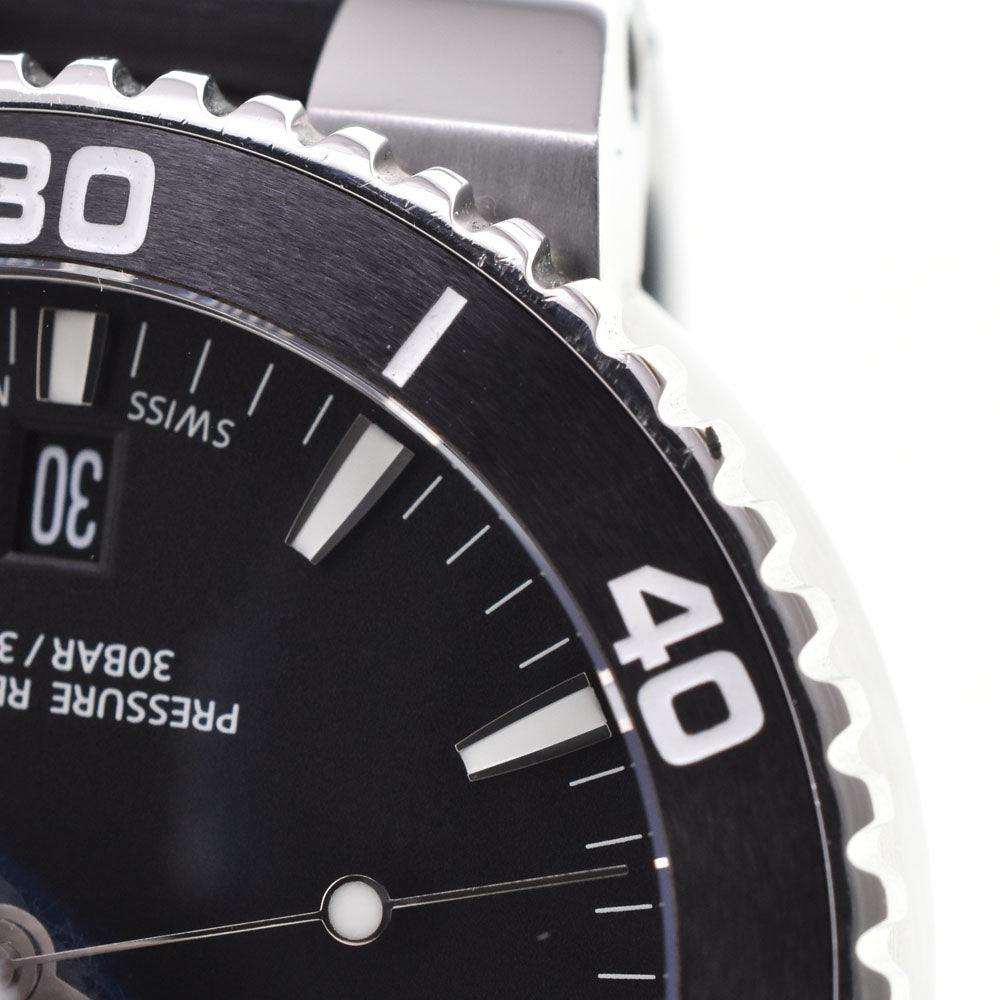 with paper ORIS Aquis Date 01 733 7676 4154-07 black Dial Automatic Men's
 Watch O#143485