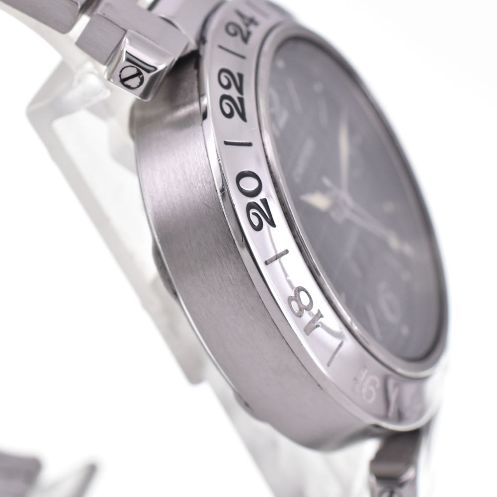 CARTIER Pasha C Meridian Big Date GMT W31049M7 black Dial Automatic Unisex
 Watch P#143489