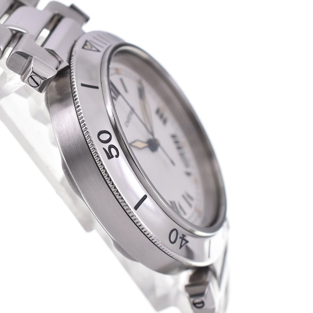 CARTIER Pasha de Cartier Plonger W31005H3 Date Silver Dial Automatic Men's
 Watch A#143492