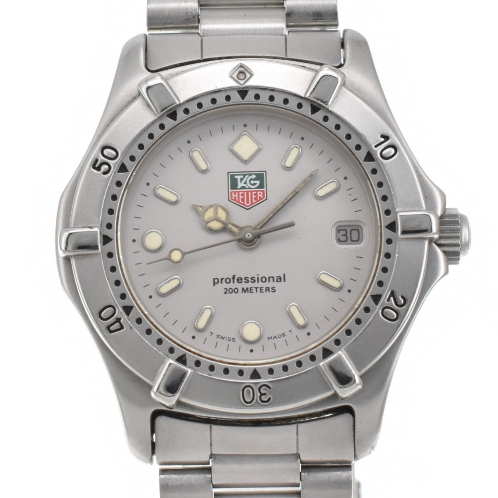 TAG HEUER Professional 200M WE1211-R Date gray Dial Quartz Boy's
 Watch O#143495