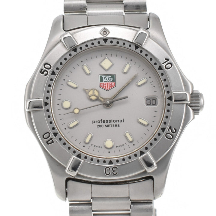 TAG HEUER Professional 200M WE1211-R Date gray Dial Quartz Boy's
 Watch O#143495