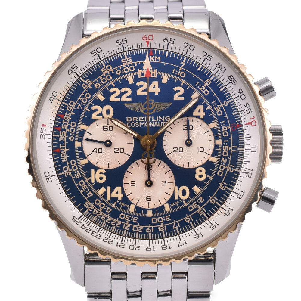 BREITLING Navitimer Cosmo Note D12022 Chronograph Blue / Silver Dial Hand Winding Men's
 Watch R#143497