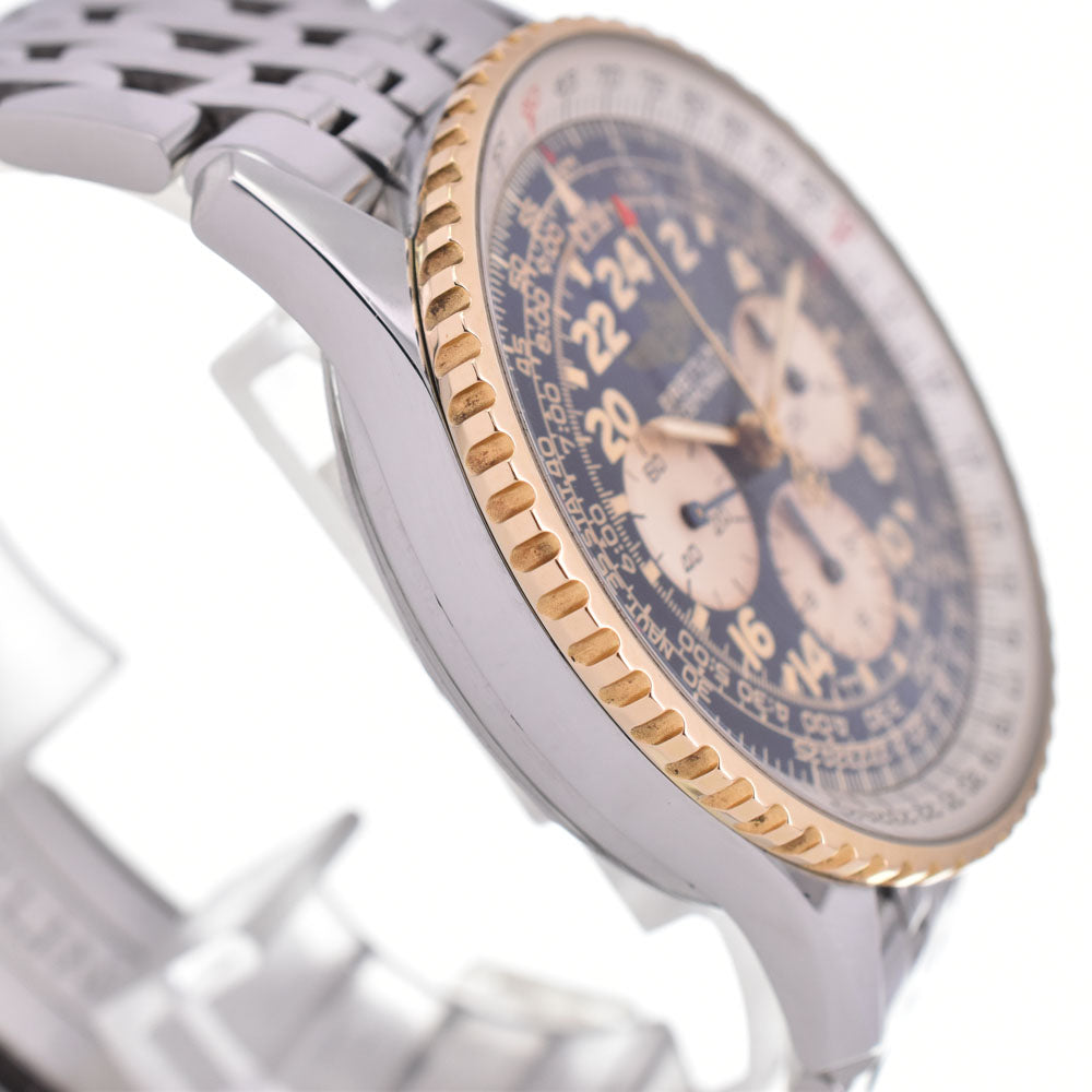 BREITLING Navitimer Cosmo Note D12022 Chronograph Blue / Silver Dial Hand Winding Men's
 Watch R#143497