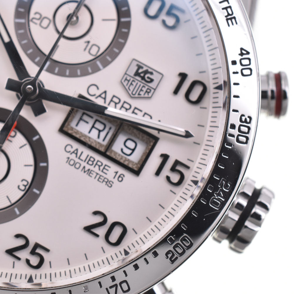 TAG HEUER Carrera Caliber 16 CV2A11.BA0796 Chronograph day date Silver Dial Automatic Men's
 Watch P#143498