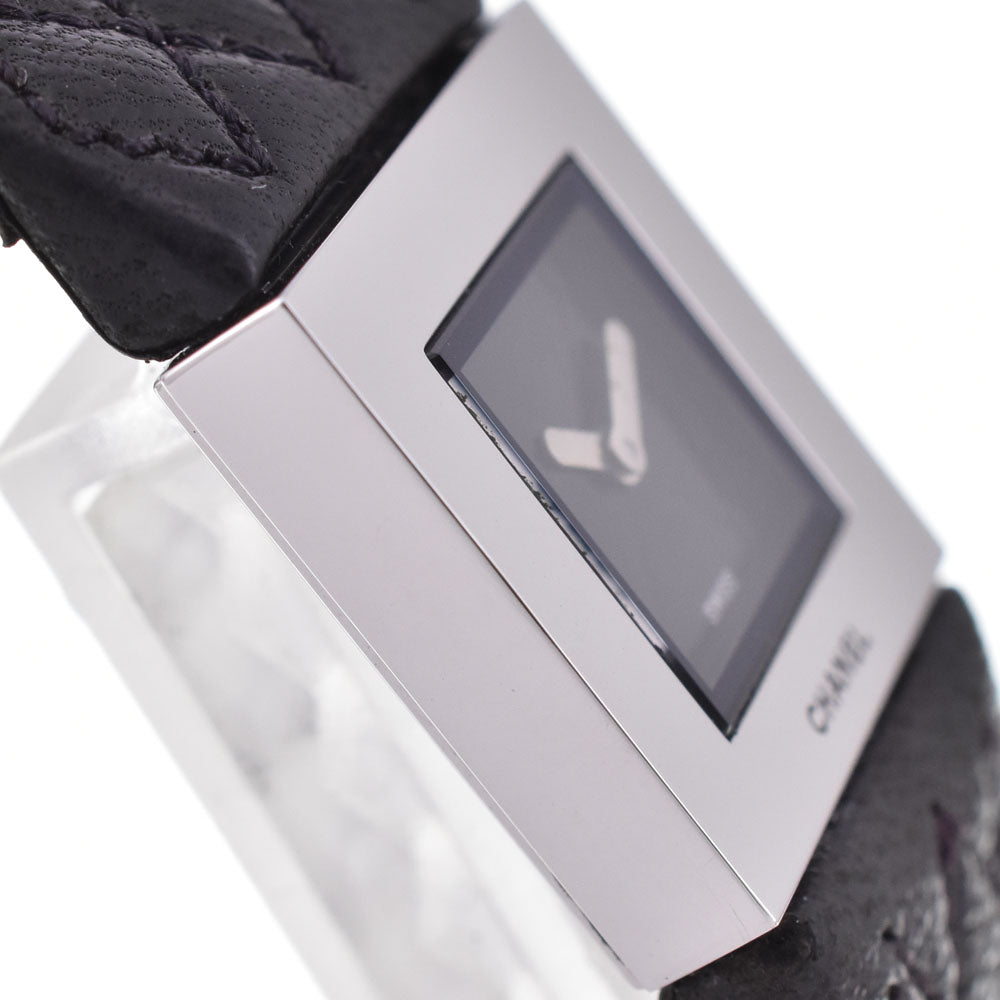 CHANEL Matrasse H0118 Stainless Steel leather black Dial Quartz Ladies
 Watch P#143500
