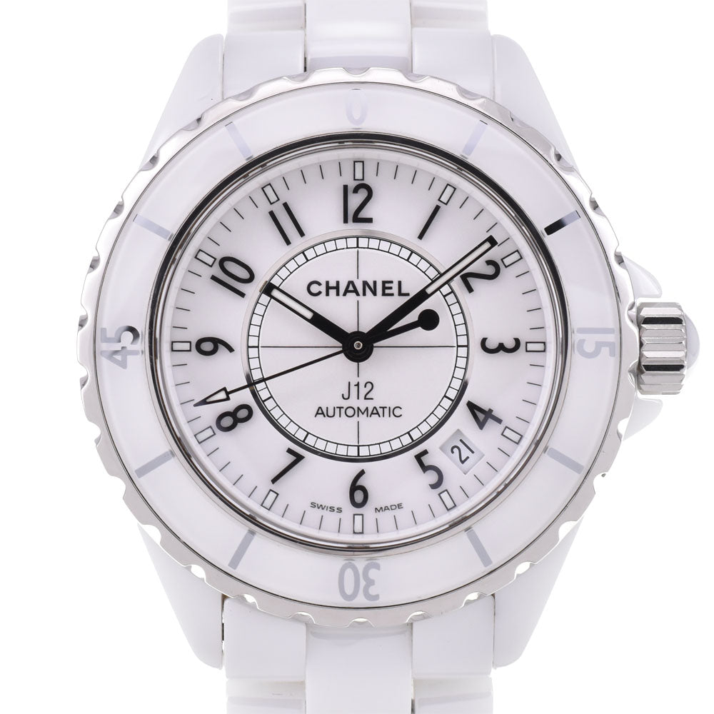 CHANEL J12 H0970 Date White Ceramic white Dial Automatic Men's
 Watch P#143503