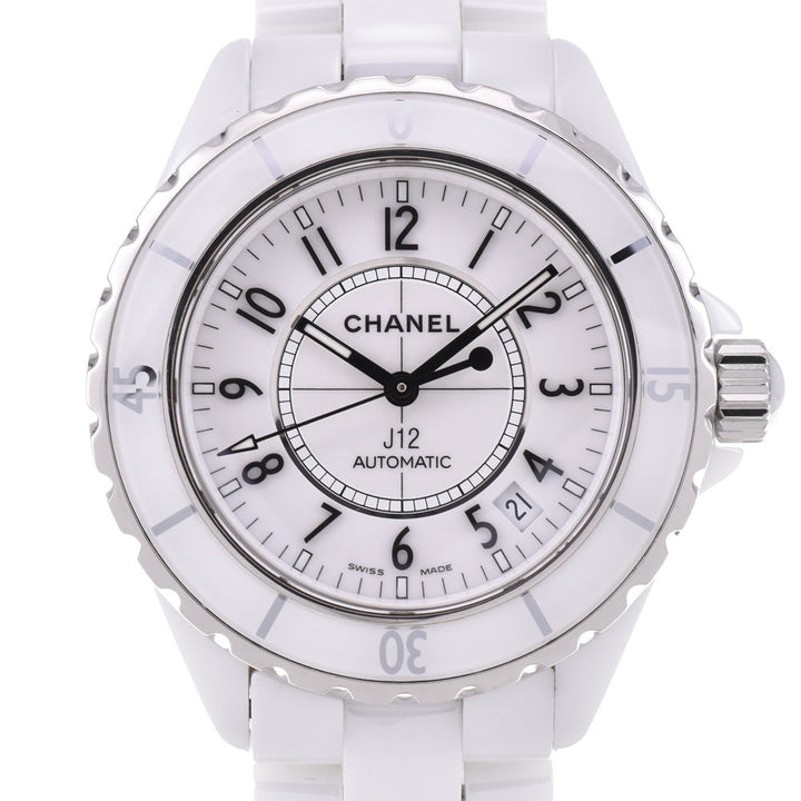 CHANEL J12 H0970 Date White Ceramic white Dial Automatic Men's
 Watch P#143503