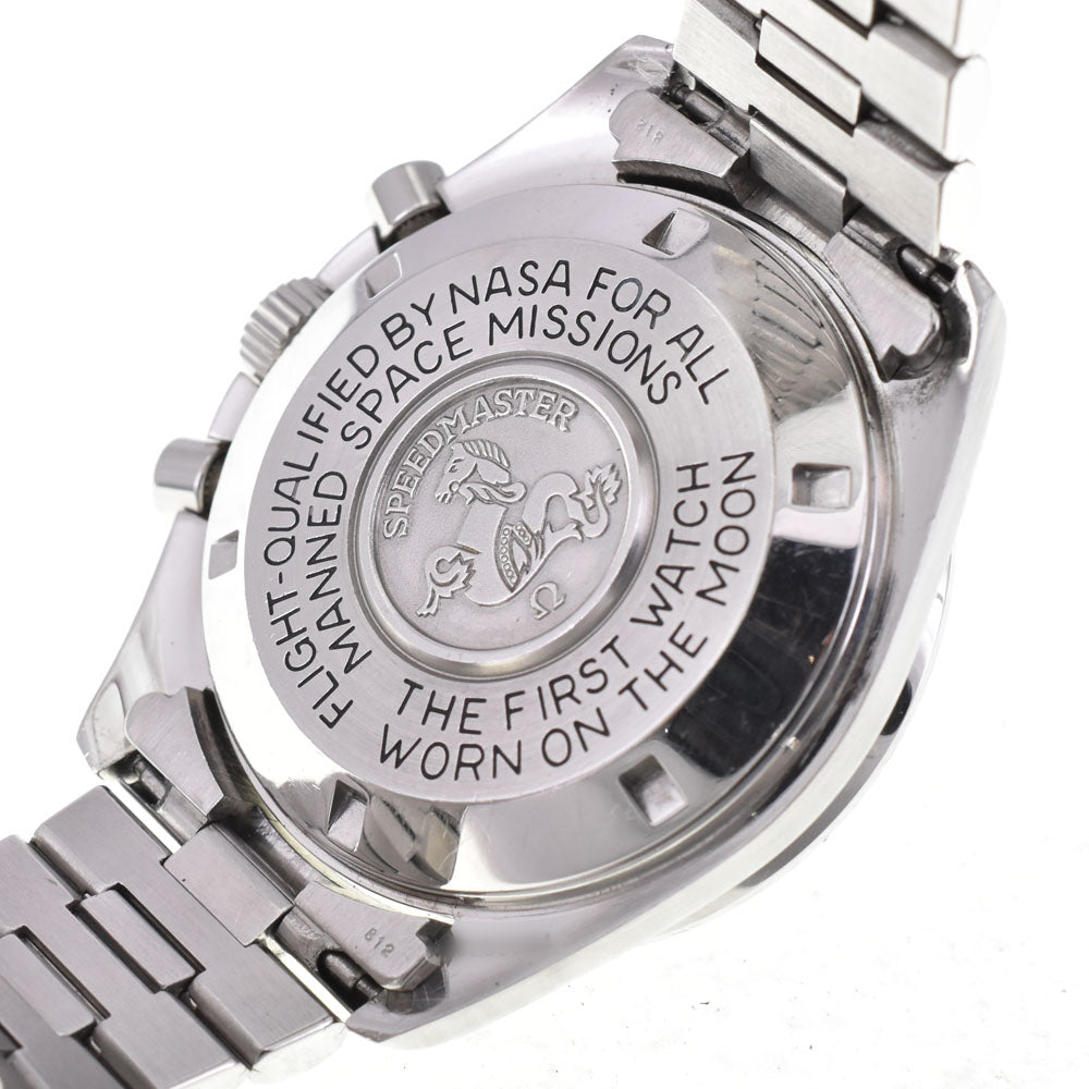 with paper OMEGA Speedmaster Professional 3590.50 Chronograph black Dial Hand Winding Men's
 Watch Q#143504