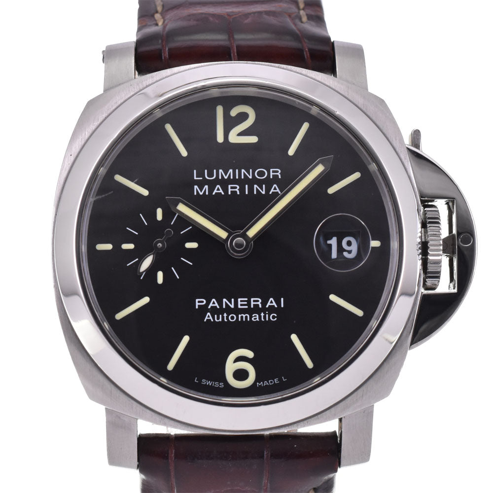 PANERAI Luminor Marina PAM00298 Date Small second black Dial Automatic Men's
 Watch Q#143505