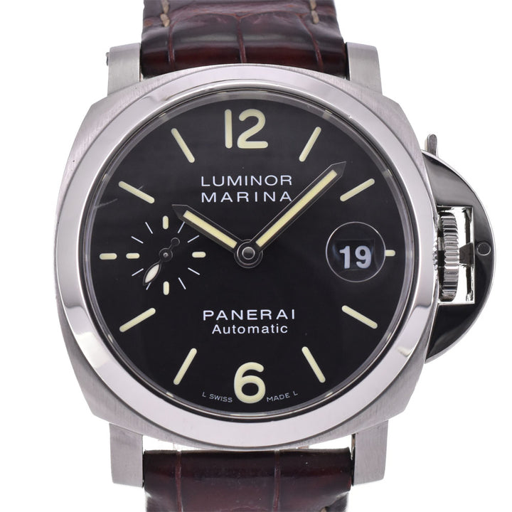 PANERAI Luminor Marina PAM00298 Date Small second black Dial Automatic Men's
 Watch Q#143505