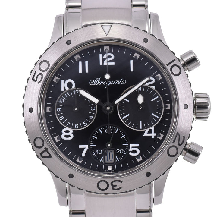Breguet Transatlantic type XX 4820ST/D2/S76 Chronograph Date black Dial Automatic Ladies
 Watch Q#143506