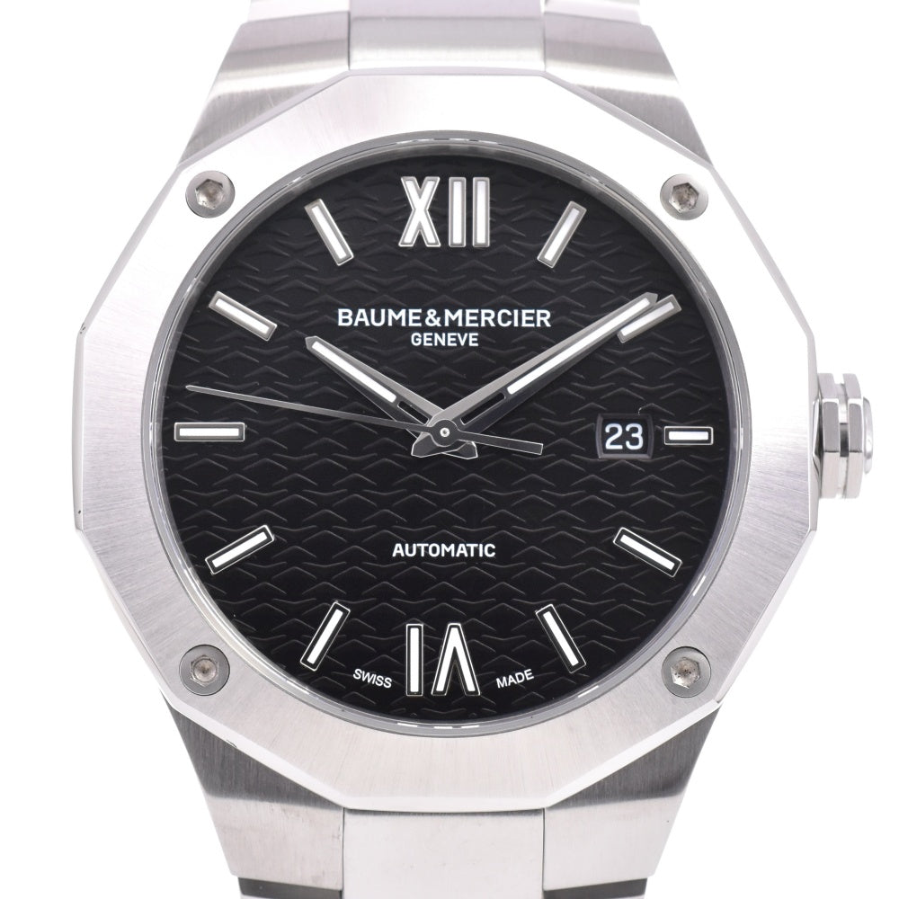 with paper Baume & Mercier Riviera M0A10621 Date black Dial Automatic Men's
 Watch P#143507