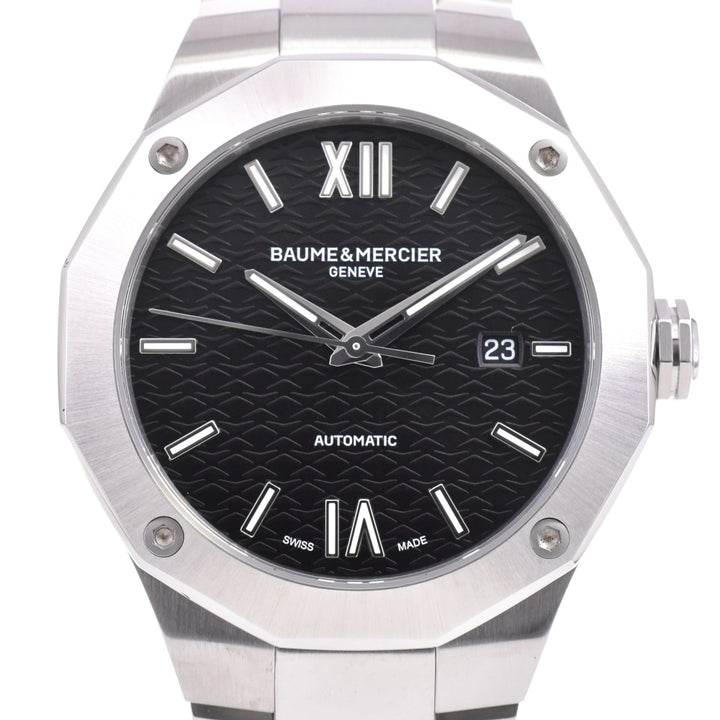 with paper Baume & Mercier Riviera M0A10621 Date black Dial Automatic Men's
 Watch P#143507