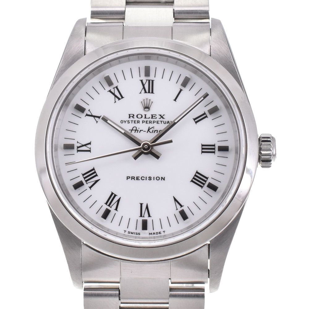 ROLEX Air king Ref.14000 Cal.3000 white Dial Automatic Men's
 Watch A#143514