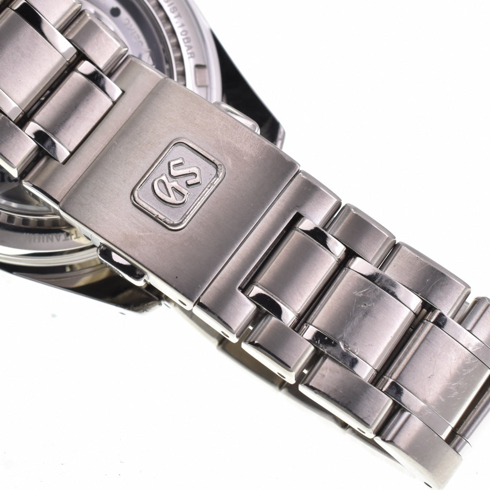 with paper SEIKO Grand Seiko SBGA011/9R65-0AE0 Titanium power reserve White (Snow White) Dial Spring drive Men's
 Watch O#143515