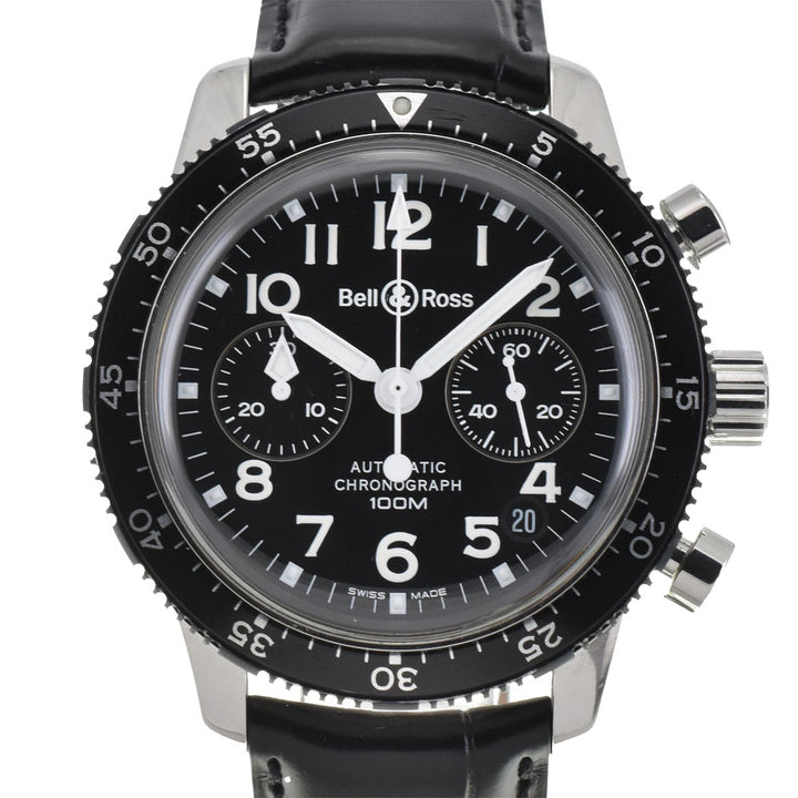 Bell＆Ross pilot 520S Chronograph Date black Dial Automatic Men's
 Watch P#143516