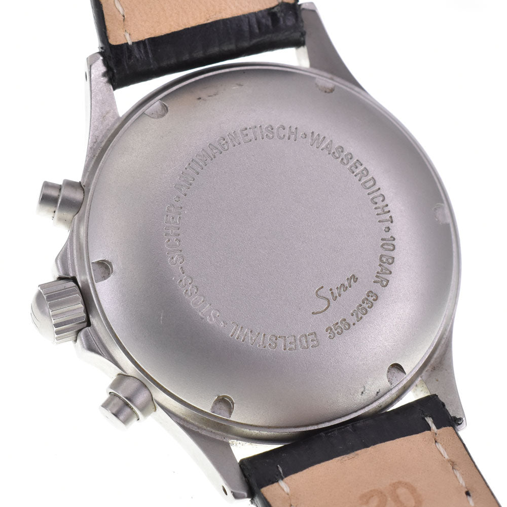 Sinn Freeger 356.FLIEGER Chronograph day date black Dial Automatic Men's
 Watch P#143517