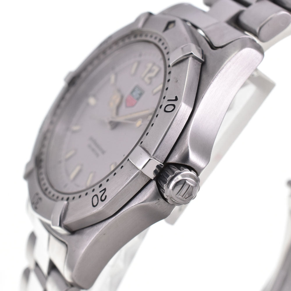 TAG HEUER 2000 Professional WK1112 200m date Silver Dial Quartz Men's
 Watch A#143520