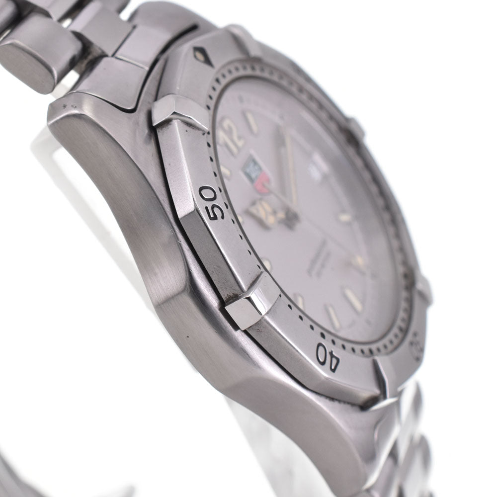 TAG HEUER 2000 Professional WK1112 200m date Silver Dial Quartz Men's
 Watch A#143520